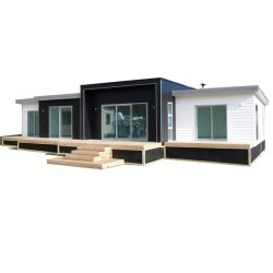 New Designed Low-Cost Galvanized Prefabricated Movable Modular Sandwich Panel Kit Villa Container Light Metal Steel Structure Prefab Workers Office House